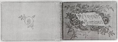 Birthday Book covers