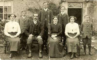 Mootlow Gould Family Joseph and Ellen Gould and their family