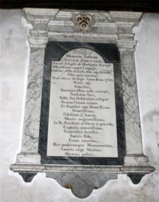Ann Edensor Inscription