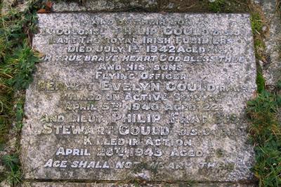 Philip Gould gravestone