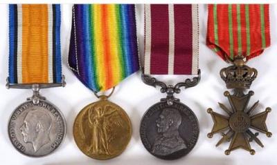Medals of L McL Gould